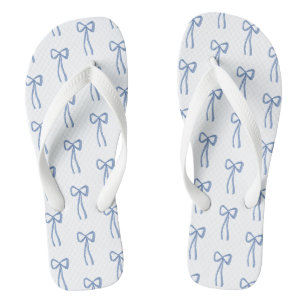 Tongs Une mariée à la corneille bleue