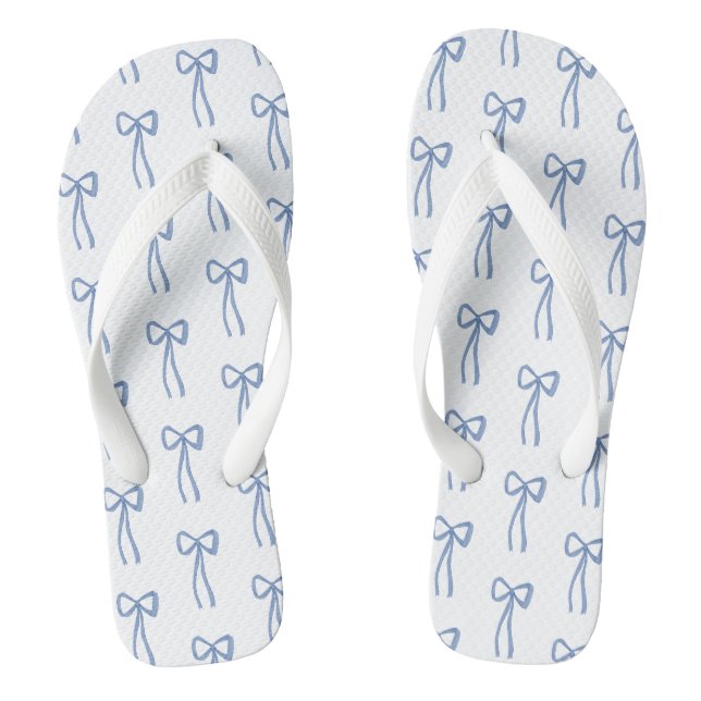 Tongs Une mariée à la corneille bleue (Semelle)