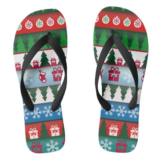 Tongs Vacances de Noël de fête (Semelle)