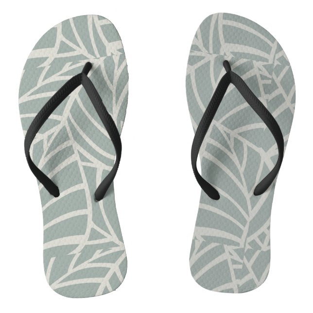 Tongs Veines Botaniques Minimalistes (Semelle)