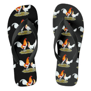 Tongs Vieux jeu anglais Bantam : Tournes rouges