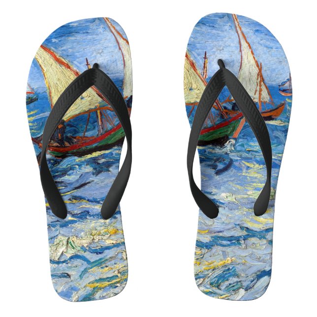 Tongs Vincent van Gogh - La mer aux Saintes-Maries (Semelle)