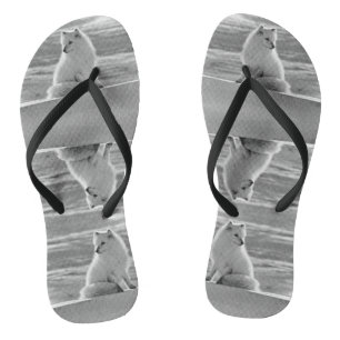 Tongs Vintage USA Alaska Arctique renard