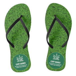 Tongs Votre entreprise de logo   Service de soins de la 