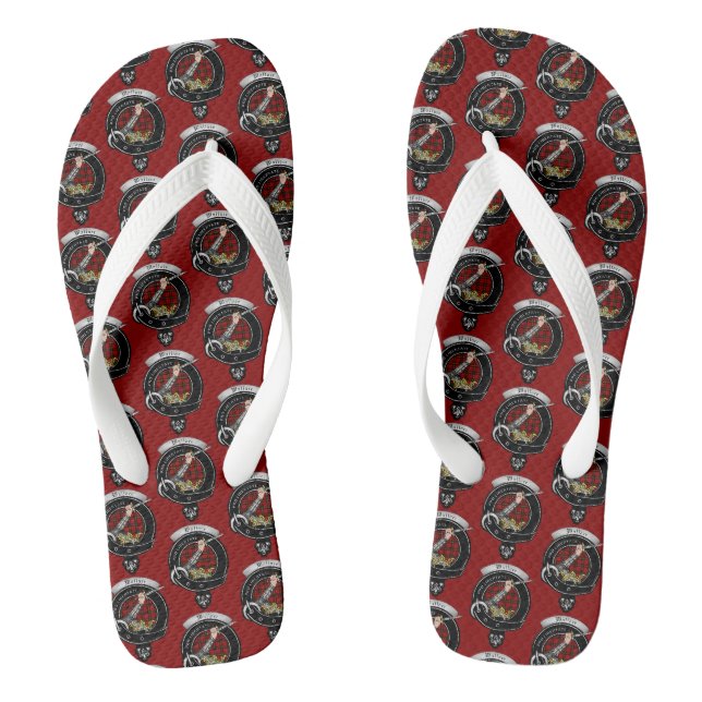 Tongs Wallace Clan Badge Crazy Flip Flops (Semelle)