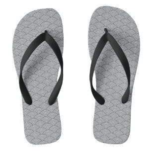 Tongs Wave motif traditionnel japonais design