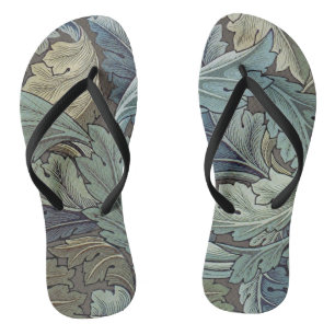Tongs William Morris Acanthus Sage Fleur Floral Botaniqu