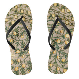 Tongs William Morris Floral Fruit Jardin Fleur Classique