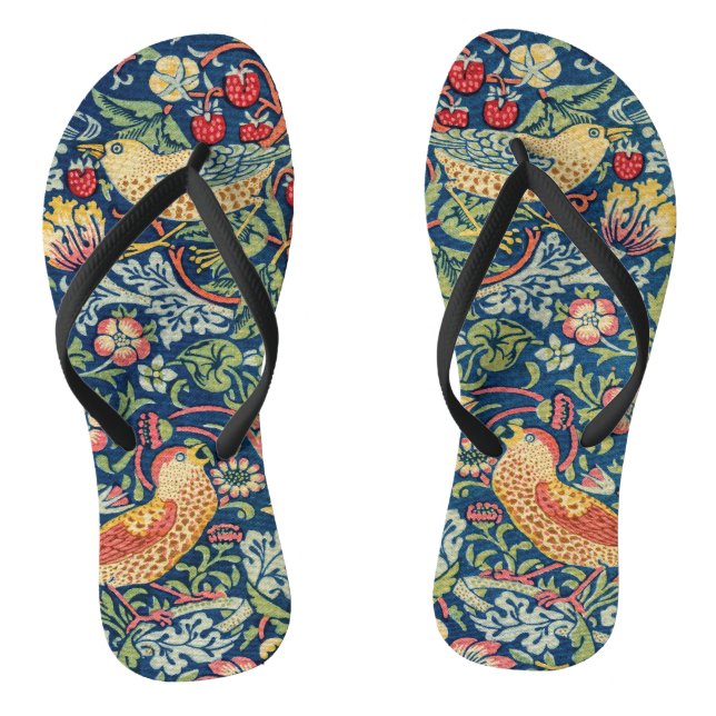 Tongs William Morris - Thief aux fraises (Semelle)