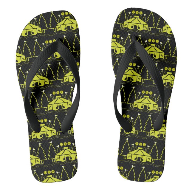 Tongs Yourt Vivant Dans La Nature (Semelle)