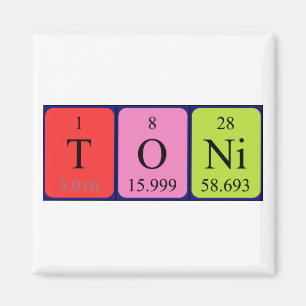 Toni-Periodenmagnet Magnet