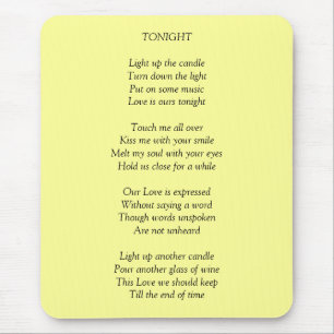 TONIGHT/Love Mousepad
