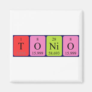 Tonio-Periodenmagnet Magnet