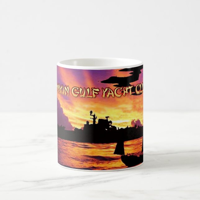 Tonkin Golf-Yacht-Verein-Tasse Kaffeetasse (Mittel)