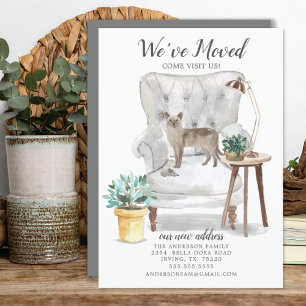 Tonkinese Cat Moving Ankündigung