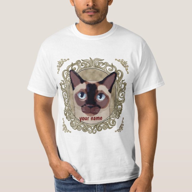 Tonkinese Cat T - Shirt (Vorderseite)