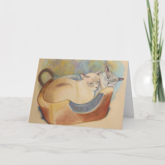 Tonkinese wertvoll u. Romeo Karte (Vorderseite)