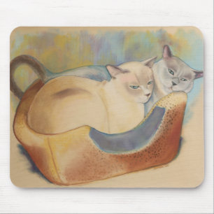 Tonkinese wertvoll u. Romeo Mousepad