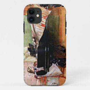 Tonleitern spielen - Carl Larsson Kunstwerk iPhone 11 Hülle