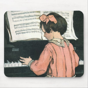 Tonleitern von Jessie Willcox Smith, Klaviermusik  Mousepad