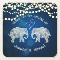 TONNEN LIEBE Elephant Couple Gastgeschenk Hochzeit