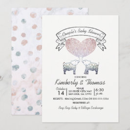 Tonnen neutrale Geschlechtsdusche der Liebe Einladung