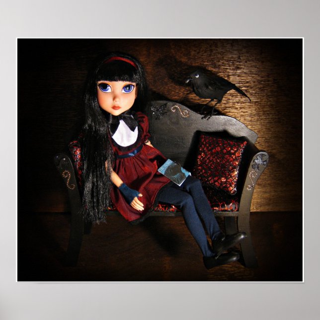 Tonner Maudlynne Macabre Doll & Pet Raven Poster (Vorne)