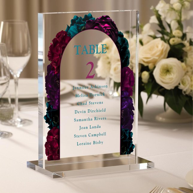 Tons bijoux chic fleurs mariages numéros sièges (Créateur téléchargé)