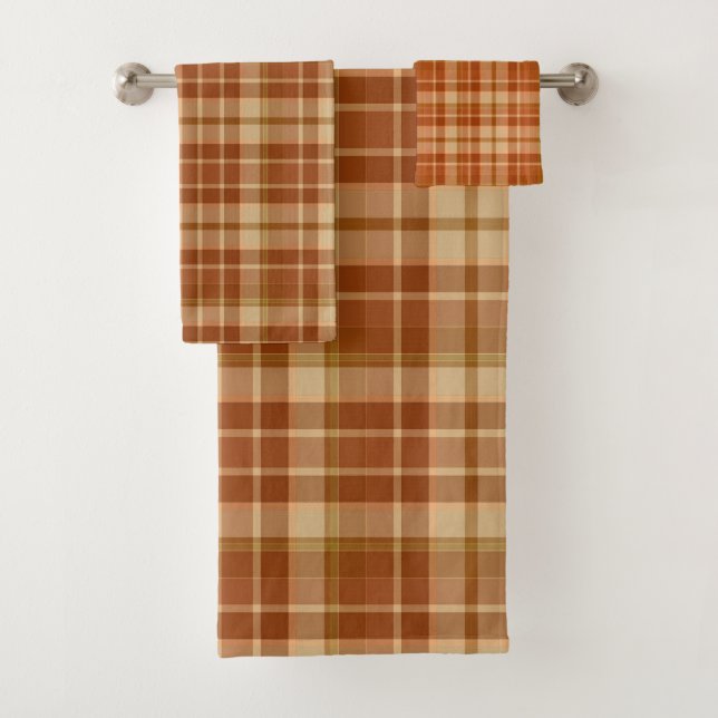 Tons D'Orange Plaid (En situation)