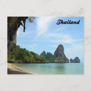 Tonsai Beach-Railay Beach Krabi Thailand Postcard Postkarte