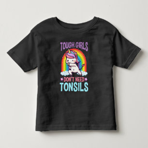 Tonsillectomie bei sonniger Tonsil-Entfernung Einh Kleinkind T-shirt