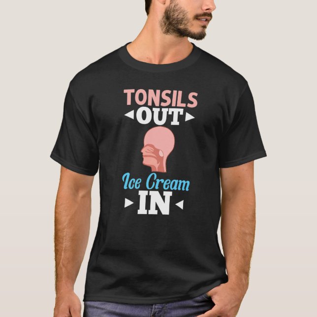 Tonsillectomy Tonsil Removal Recovery Surgery Get  T-Shirt (Vorderseite)