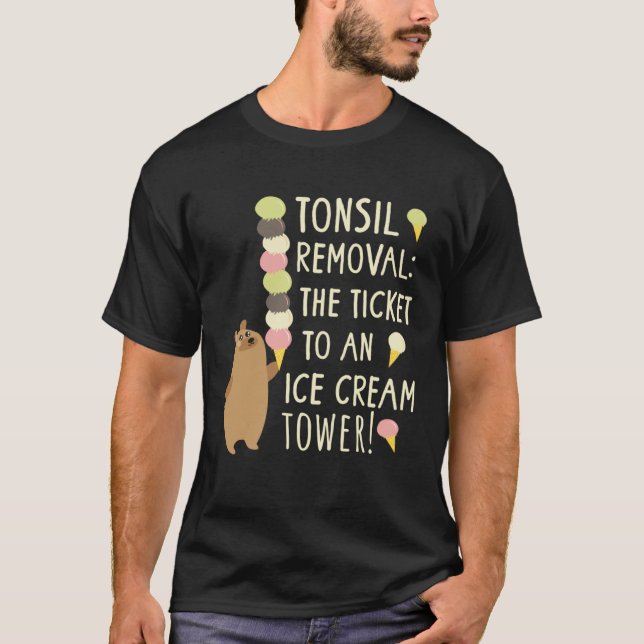 Tonsillen Entfernen der Operation nach Tonsillecto T-Shirt (Vorderseite)
