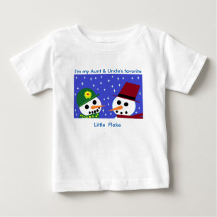TONT & UNCLE's LITTLE FLAKE BABY T-SHIRT