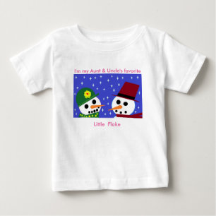 TONT & UNCLE's LITTLE FLAKE BABY T-SHIRT