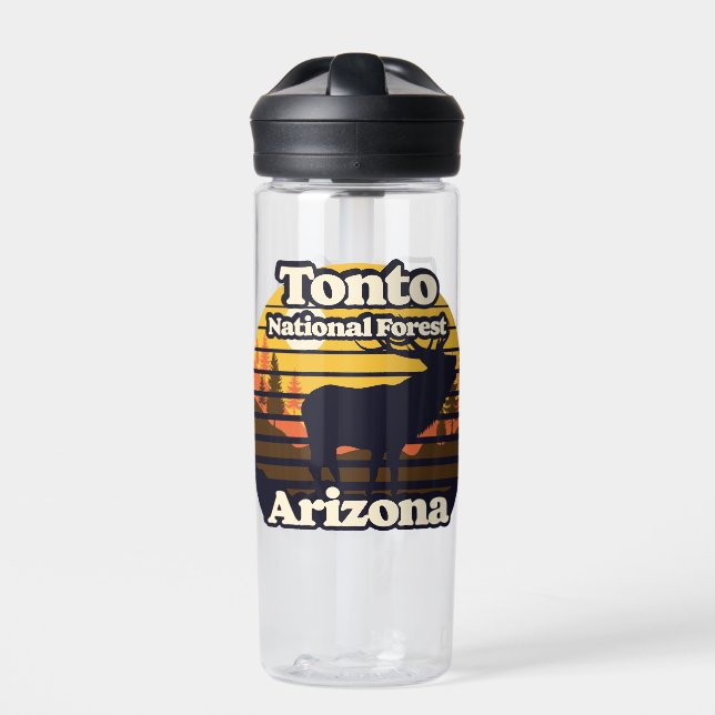 Tonto National Forest Arizona Trinkflasche (Vorderseite)