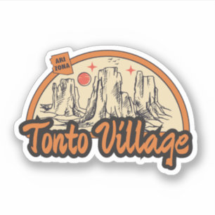 Tonto Village, Arizona Aufkleber