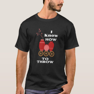 Tontöpfe Keramik Keramik Ofen Künstler T-Shirt