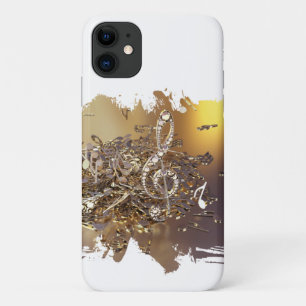 Tontreppenkleckse und Noten Case-Mate iPhone Hülle