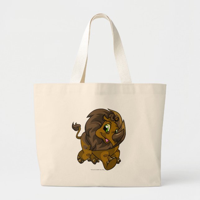 Tonu Brown Jumbo Stoffbeutel (Vorne)