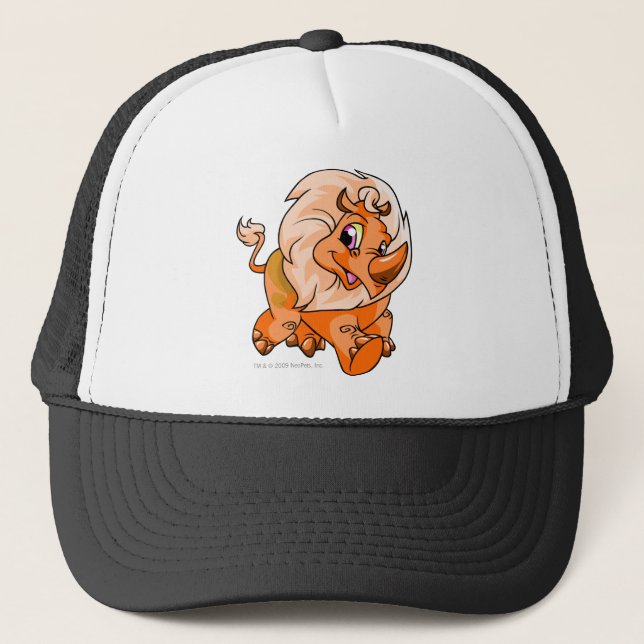Tonu Orange Truckerkappe (Vorderseite)