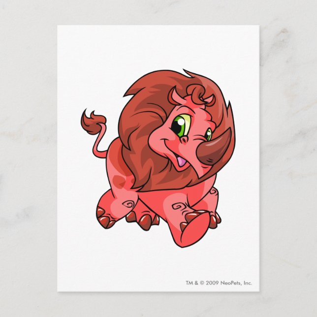 Tonu Red Postkarte (Vorderseite)