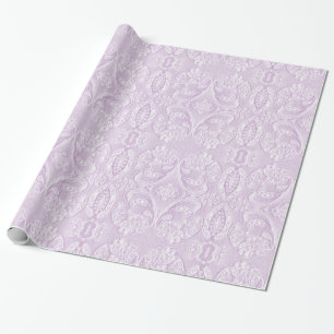 Tönungen der Lavendel-verzierten Spitzes Geschenkpapier