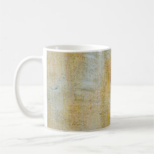 Tonwandstruktur und Hintergrund aus Lehmhäusern Kaffeetasse