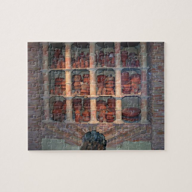 Tonwarenofen von Graufesenque, c.150 BC (Foto) (Horizontal)