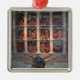 Tonwarenofen von Graufesenque, c.150 BC (Foto) Silbernes Ornament