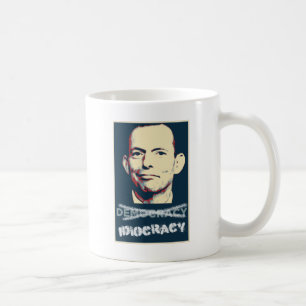 Tony Abbott - Verteidiger des australischen Kaffeetasse
