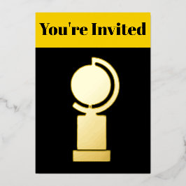 Tony Awards Playbill inspiriert Einladung
