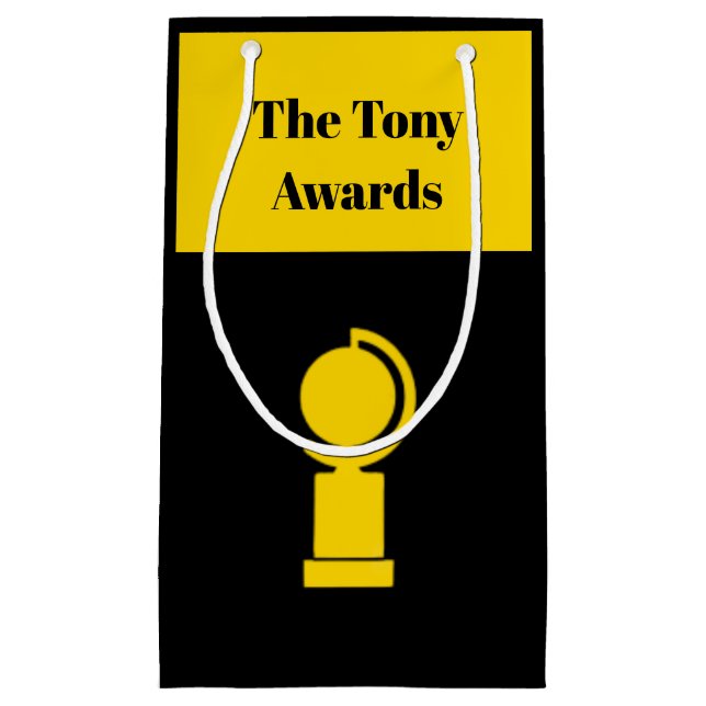 Tony Awards Playbill inspiriert Geschenktasche Kleine Geschenktüte (Vorderseite)