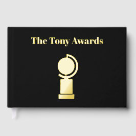 Tony Awards style Autograph Gästebuch